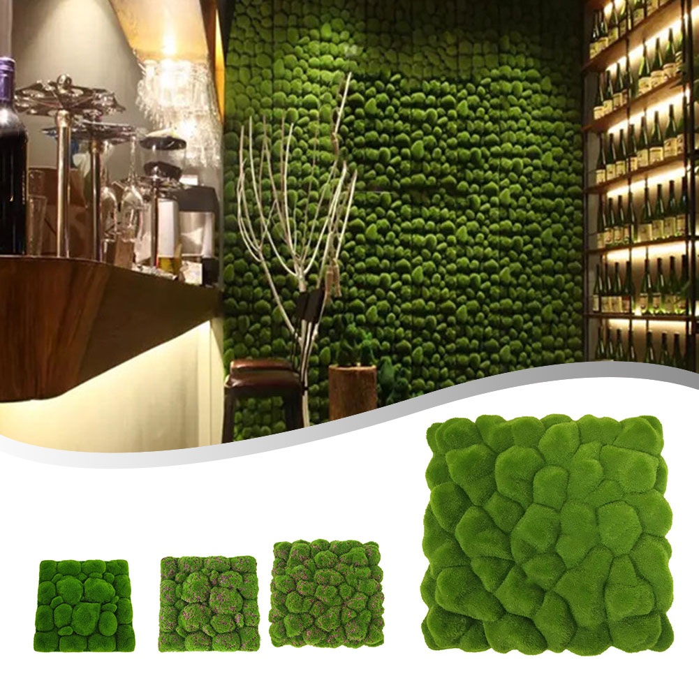 Preserved Moss Sheet - 1 Buah 30/32Cm Papan Busa Lumut